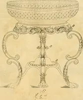 Picture 84 of 201 from [Book of silver patterns] (1820), leaf 80