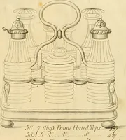 Picture 88 of 201 from [Book of silver patterns] (1820), leaf 84