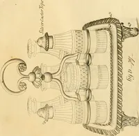 Picture 89 of 201 from [Book of silver patterns] (1820), leaf 86