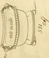 Picture 90 of 201 from [Book of silver patterns] (1820), leaf 86