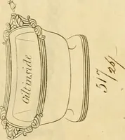 Picture 91 of 201 from [Book of silver patterns] (1820), leaf 86