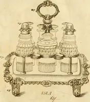 Picture 96 of 201 from [Book of silver patterns] (1820), leaf 96