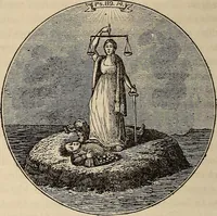 An illustration from The book of similitudes: (1860)