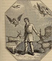 An illustration from The book of similitudes: (1860)