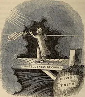 An illustration from The book of similitudes: (1860)