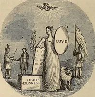 An illustration from The book of similitudes: (1860)
