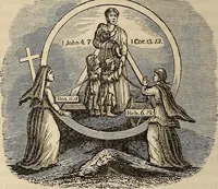 An illustration from The book of similitudes: (1860)