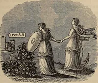An illustration from The book of similitudes: (1860)