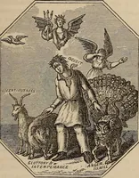 An illustration from The book of similitudes: (1860)