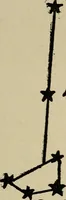 An illustration from The book of stars; being a simple explanation of the stars and their uses to boy life, written to conform to the tests of the Boy scouts (1915)