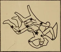An illustration from The book of stars; being a simple explanation of the stars and their uses to boy life, written to conform to the tests of the Boy scouts (1915)