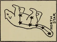 An illustration from The book of stars; being a simple explanation of the stars and their uses to boy life, written to conform to the tests of the Boy scouts (1915)
