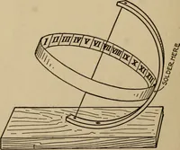 An illustration from The book of stars; being a simple explanation of the stars and their uses to boy life, written to conform to the tests of the Boy scouts (1915)