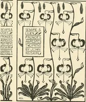 Picture 22 of 148 from A book of studies in plant form with some suggestions for their application to design (1896), leaf 38