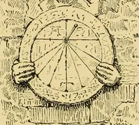 An illustration from The book of sun-dials; originally compiled by the late Mrs. Alfred Gatty; now enl. and re-edited by H. K. F. Eden and Eleanor Lloyd (1900)