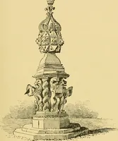 An illustration from The book of sun-dials; originally compiled by the late Mrs. Alfred Gatty; now enl. and re-edited by H. K. F. Eden and Eleanor Lloyd (1900)