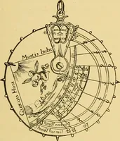 An illustration from The book of sun-dials; originally compiled by the late Mrs. Alfred Gatty; now enl. and re-edited by H. K. F. Eden and Eleanor Lloyd (1900)
