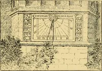 An illustration from The book of sun-dials; originally compiled by the late Mrs. Alfred Gatty; now enl. and re-edited by H. K. F. Eden and Eleanor Lloyd (1900)