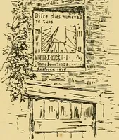An illustration from The book of sun-dials; originally compiled by the late Mrs. Alfred Gatty; now enl. and re-edited by H. K. F. Eden and Eleanor Lloyd (1900)