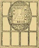An illustration from The book of sun-dials; originally compiled by the late Mrs. Alfred Gatty; now enl. and re-edited by H. K. F. Eden and Eleanor Lloyd (1900)
