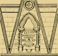 An illustration from The book of sun-dials; originally compiled by the late Mrs. Alfred Gatty; now enl. and re-edited by H. K. F. Eden and Eleanor Lloyd (1900)
