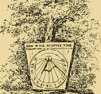 An illustration from The book of sun-dials; originally compiled by the late Mrs. Alfred Gatty; now enl. and re-edited by H. K. F. Eden and Eleanor Lloyd (1900)