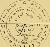 An illustration from The book of sun-dials; originally compiled by the late Mrs. Alfred Gatty; now enl. and re-edited by H. K. F. Eden and Eleanor Lloyd (1900)