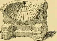 An illustration from The book of sun-dials; originally compiled by the late Mrs. Alfred Gatty; now enl. and re-edited by H. K. F. Eden and Eleanor Lloyd (1900)