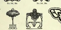 Picture 4 of 8 from Book of type specimens. Comprising a large variety of superior copper-mixed types, rules, borders, galleys, printing presses, electric-welded chases, paper and card cutters, wood goods, book binding machinery etc., together with valuable information to the craft. Specimen book no.9 (1907), leaf 861