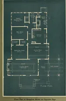 Picture 2 of 7 from book on California bungalows for the prospective home builder, architect or contractor : illustrated with actual photographs, showing floor plans and giving approximate costs, A (1915), leaf 6