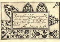Picture 5 of 9 from [Book on lace (1604), leaf 41
