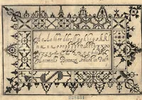 An illustration from [Book on lace (1604)