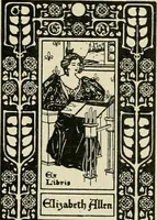 An illustration from Book-plates of to-day (1902)