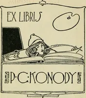 An illustration from Book-plates of to-day (1902)
