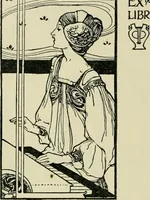 An illustration from Book-plates of to-day (1902)