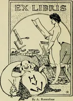 An illustration from Book-plates of to-day (1902)