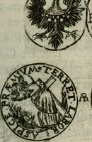 An illustration from Bos in lingua sive discursus academicus de pecuniis vetero-novis a Joanne Stephano Floriantschitsch de Grienfeld .. (1695)