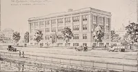 An illustration from Boston Architectural Club year book: containing reproductions from the various exhibitions held in the club building during the year 1917 (1917)