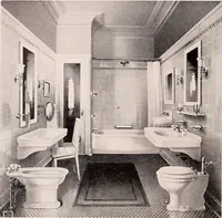 An illustration from Boston Architectural Club year book: containing reproductions from the various exhibitions held in the club building during the year 1917 (1917)