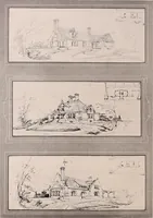 An illustration from Boston Architectural Club year book: containing reproductions from the various exhibitions held in the club building during the year 1917 (1917)