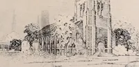 An illustration from Boston Architectural Club year book: containing reproductions from the various exhibitions held in the club building during the year 1917 (1917)