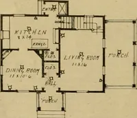 An illustration from Boston Herald-Traveler's book of homes : how to plan, finance and build your home (1922)