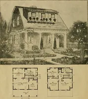 An illustration from Boston Herald-Traveler's book of homes : how to plan, finance and build your home (1922)
