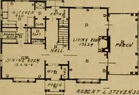 An illustration from Boston Herald-Traveler's book of homes : how to plan, finance and build your home (1922)