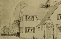 An illustration from Boston Herald-Traveler's book of homes : how to plan, finance and build your home (1922)