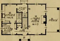 An illustration from Boston Herald-Traveler's book of homes : how to plan, finance and build your home (1922)