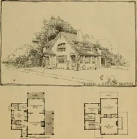 An illustration from Boston Herald-Traveler's book of homes : how to plan, finance and build your home (1922)