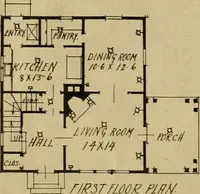 An illustration from Boston Herald-Traveler's book of homes : how to plan, finance and build your home (1922)