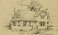 An illustration from Boston Herald-Traveler's book of homes : how to plan, finance and build your home (1922)