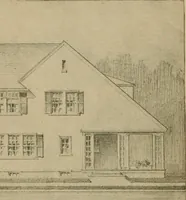 An illustration from Boston Herald-Traveler's book of homes : how to plan, finance and build your home (1922)